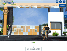 Tablet Screenshot of empiremeadows.in